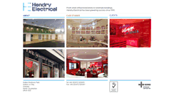 Desktop Screenshot of hendryelectrical.com